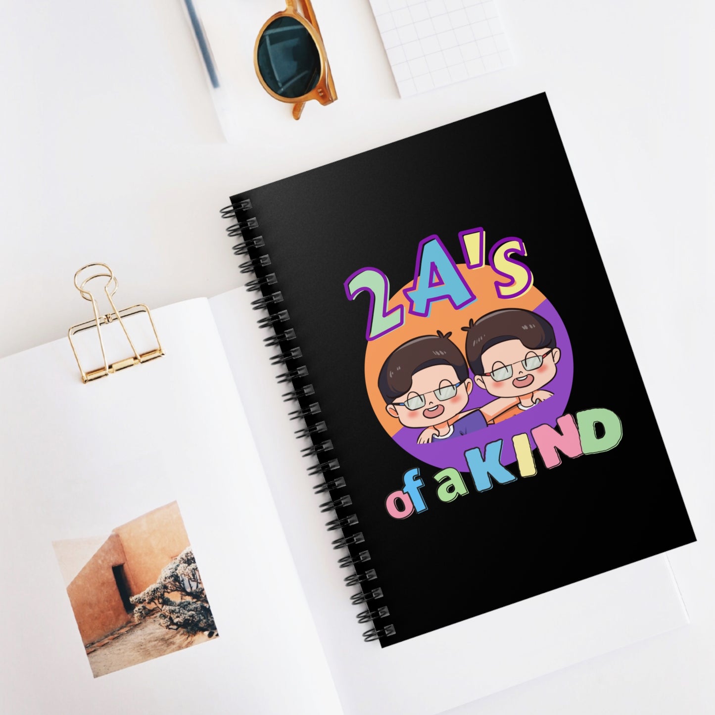 2 A's Of A Kind - Ruled Line