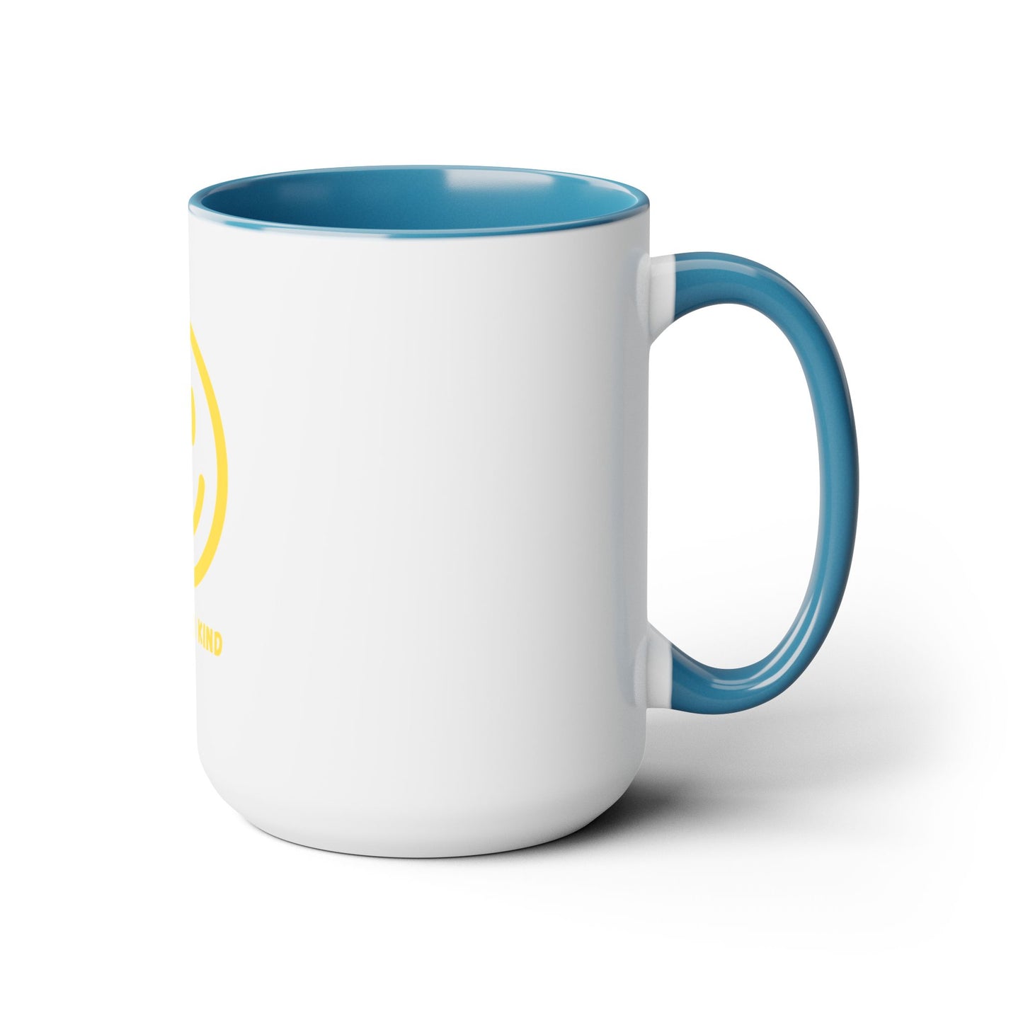 Smiley Face - Two-Tone Coffee Mugs, 15oz