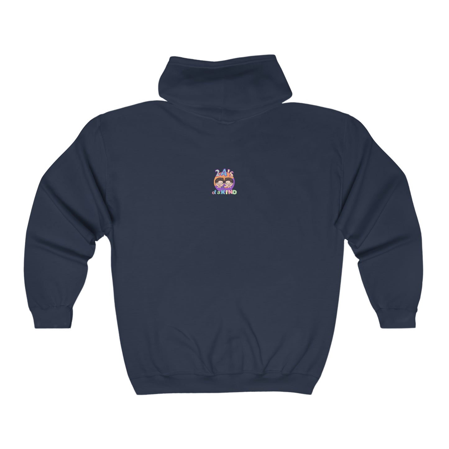 2 A's - Unisex Heavy Blend™ Full Zip Hooded Sweatshirt