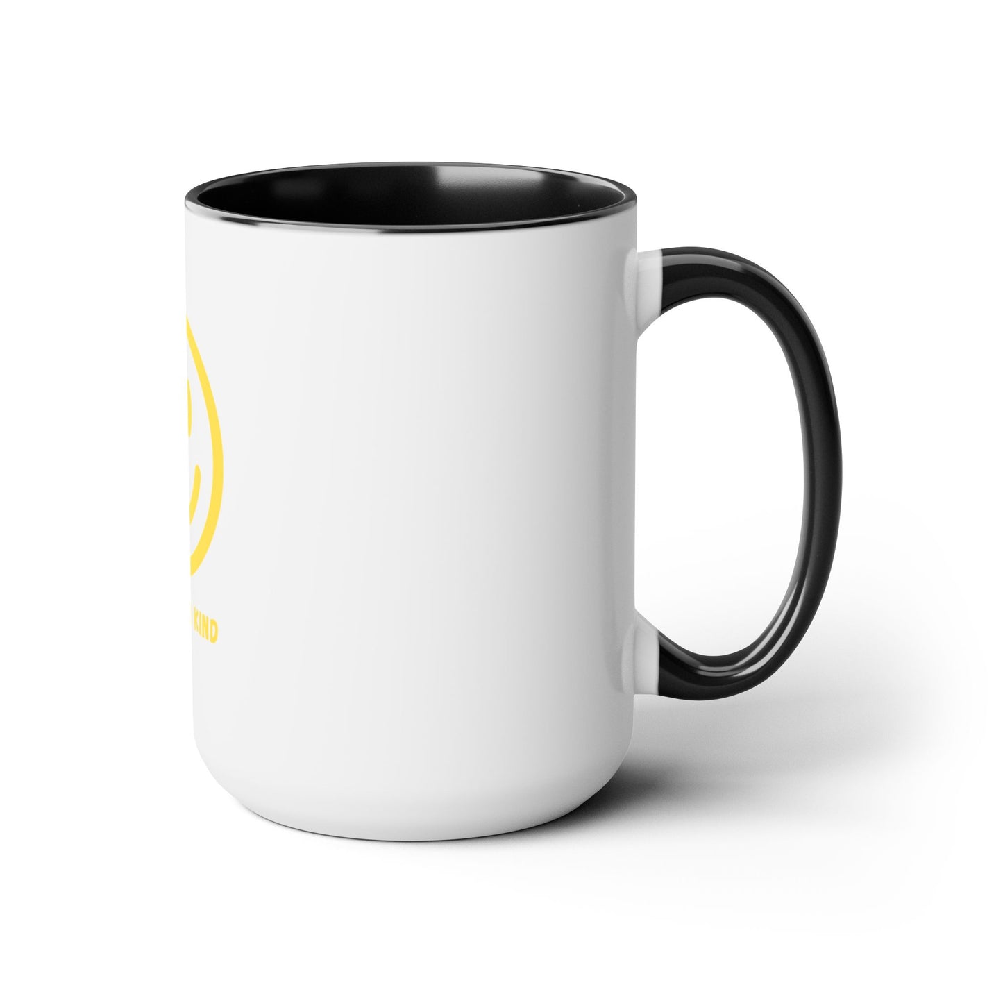 Smiley Face - Two-Tone Coffee Mugs, 15oz