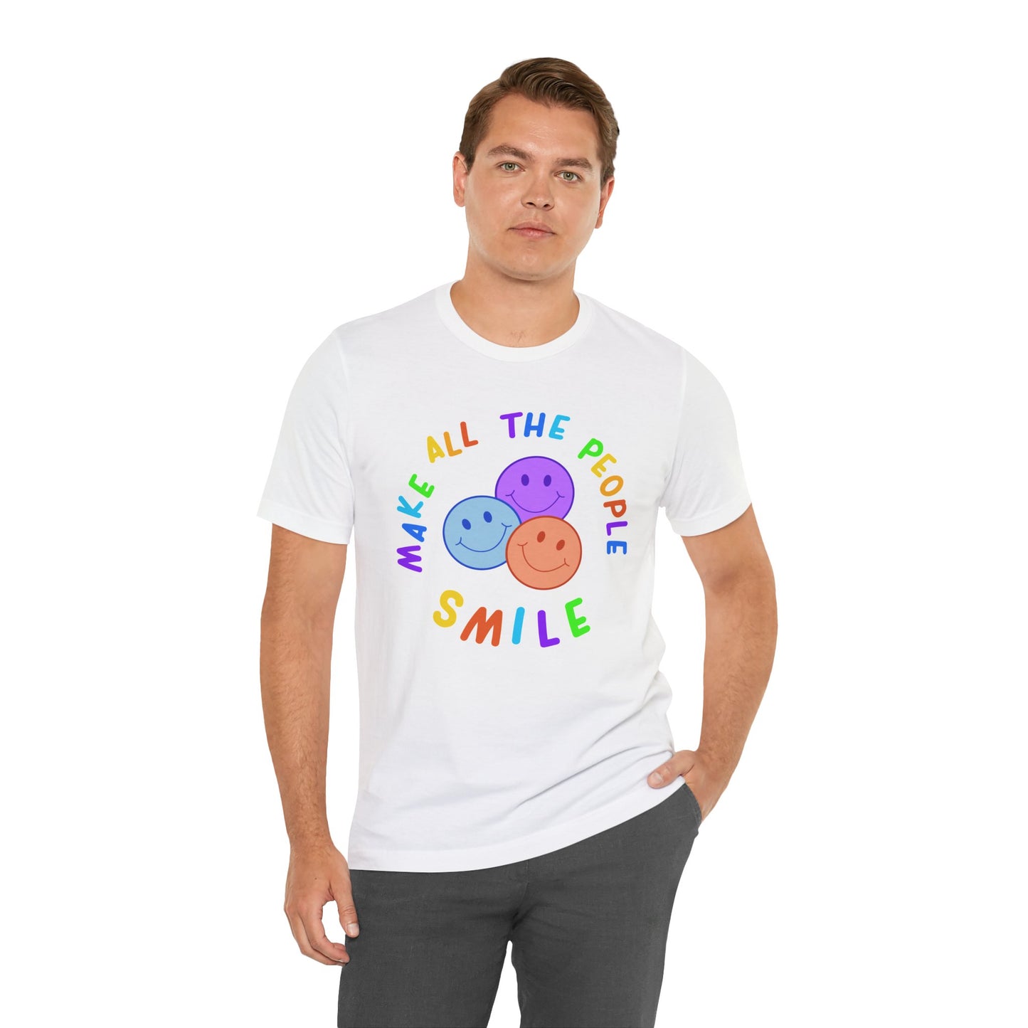 Make All The People Smile - Unisex Adult Tee