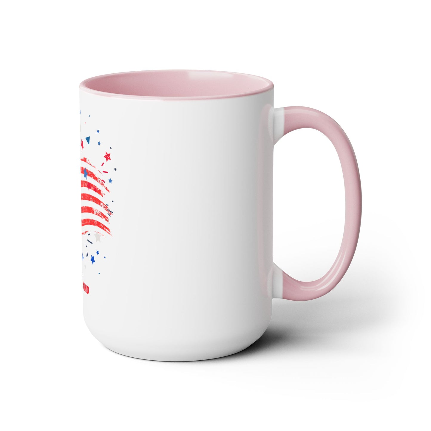 Flag - Two-Tone Coffee Mugs, 15oz