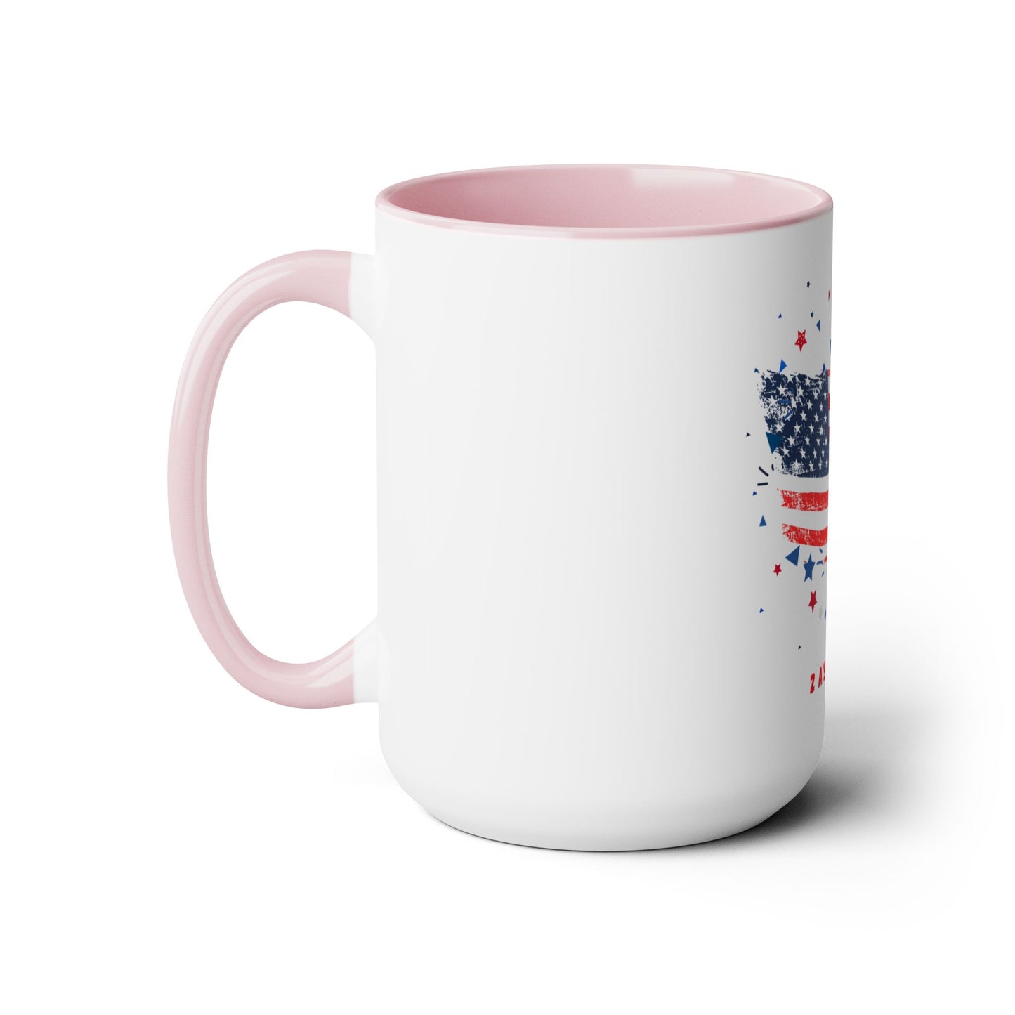 Flag - Two-Tone Coffee Mugs, 15oz
