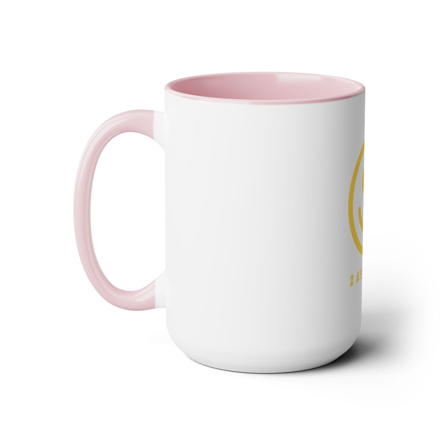 Smiley Face - Two-Tone Coffee Mugs, 15oz