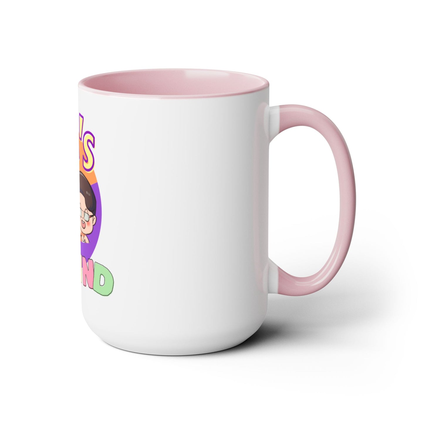 Two-Tone Coffee Mugs, 15oz