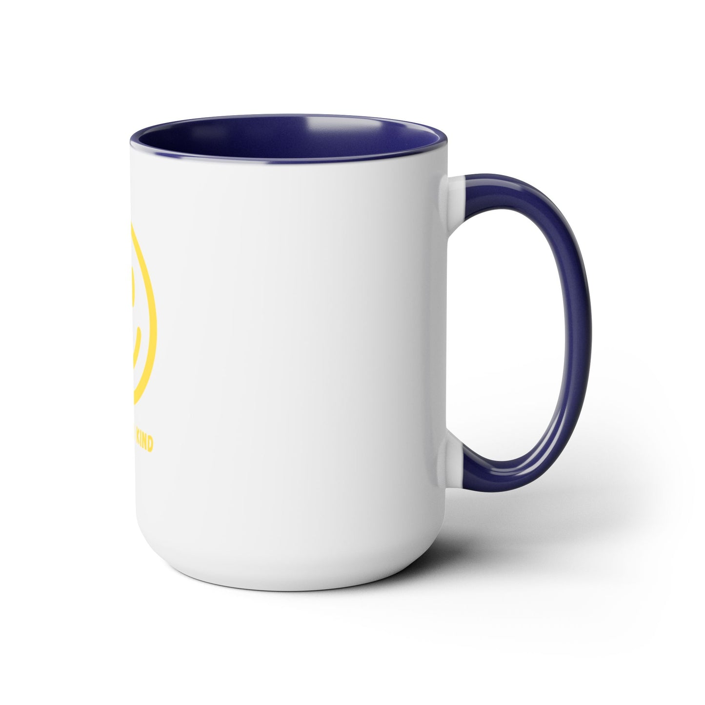 Smiley Face - Two-Tone Coffee Mugs, 15oz