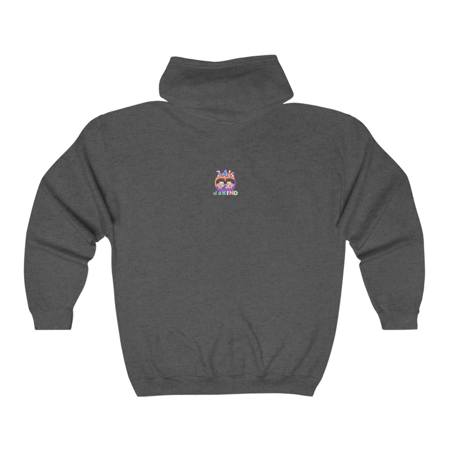 2 A's - Unisex Heavy Blend™ Full Zip Hooded Sweatshirt