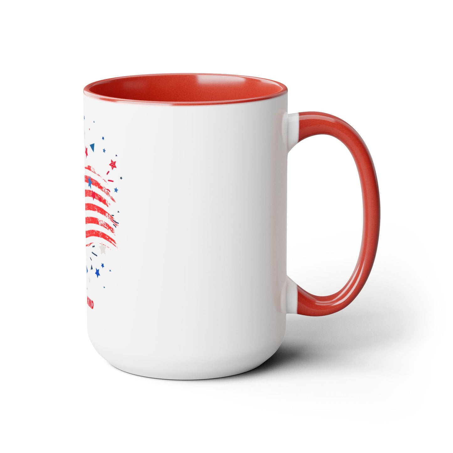 Flag - Two-Tone Coffee Mugs, 15oz
