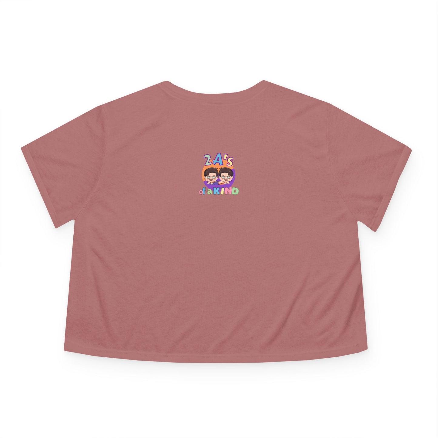 Smile Sunshine - Women's Flowy Cropped Tee