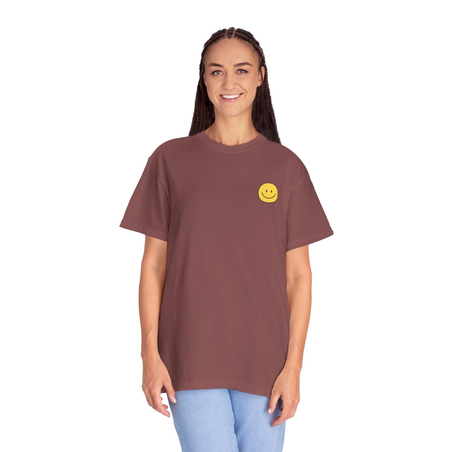Show Up- Unisex Garment-Dyed T-shirt