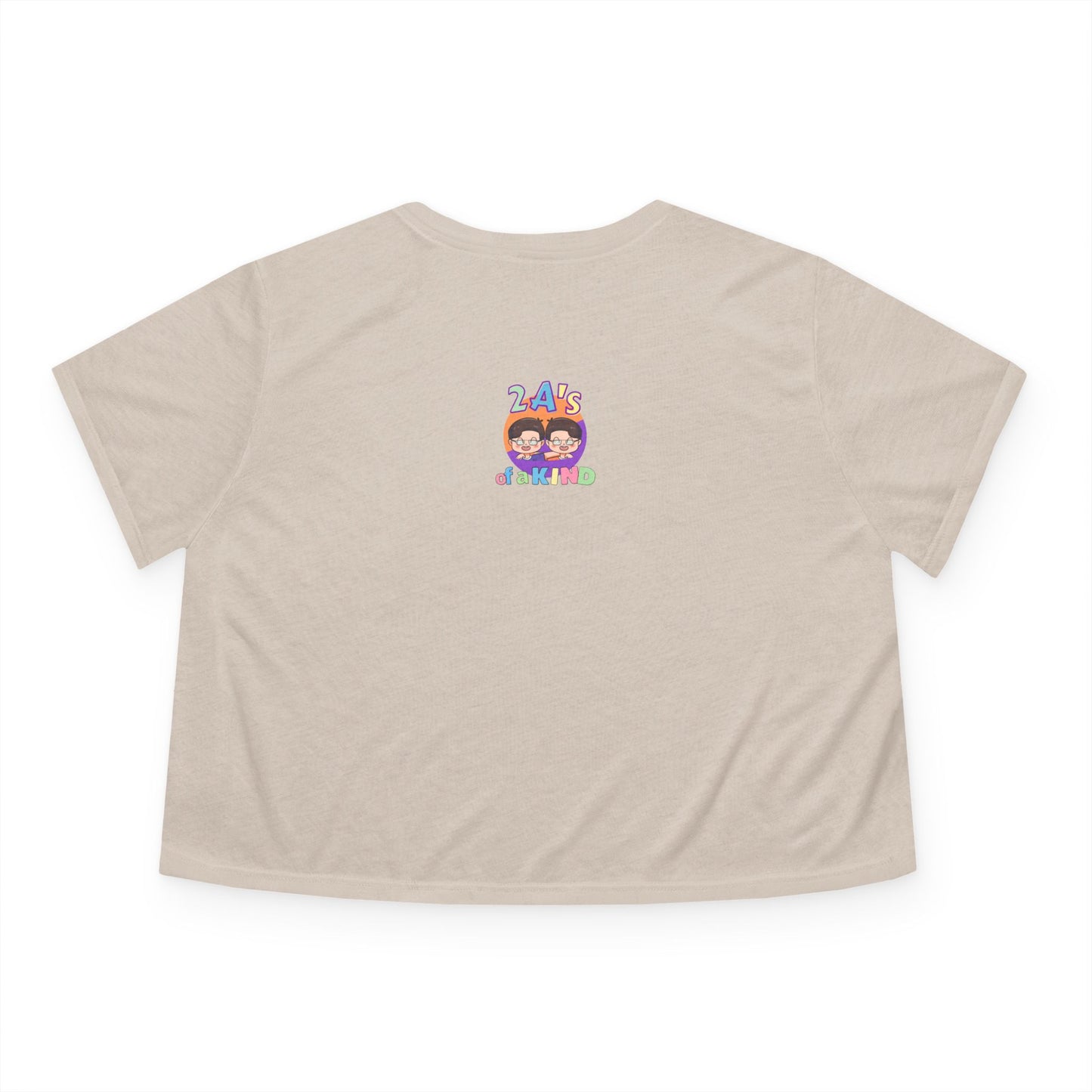 Smile Sunshine - Women's Flowy Cropped Tee