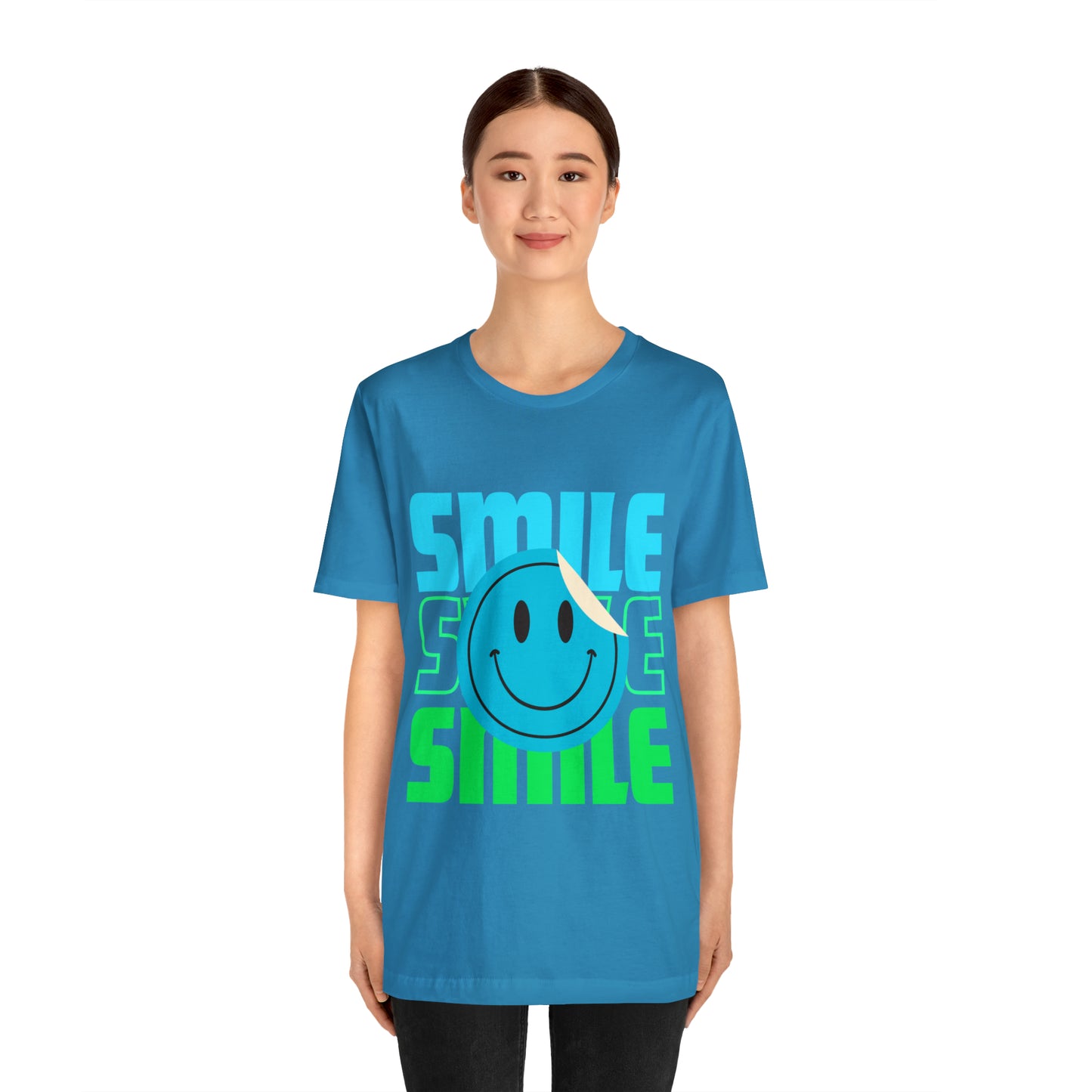 Smile Unisex Jersey Short Sleeve Tee