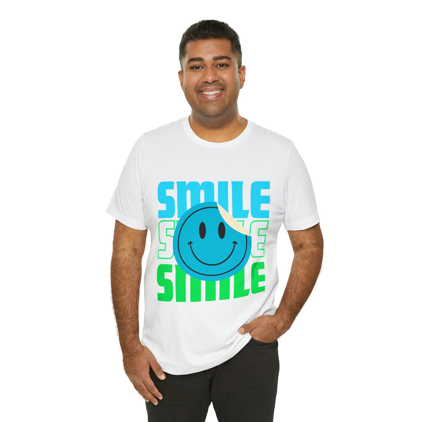 Smile Unisex Jersey Short Sleeve Tee