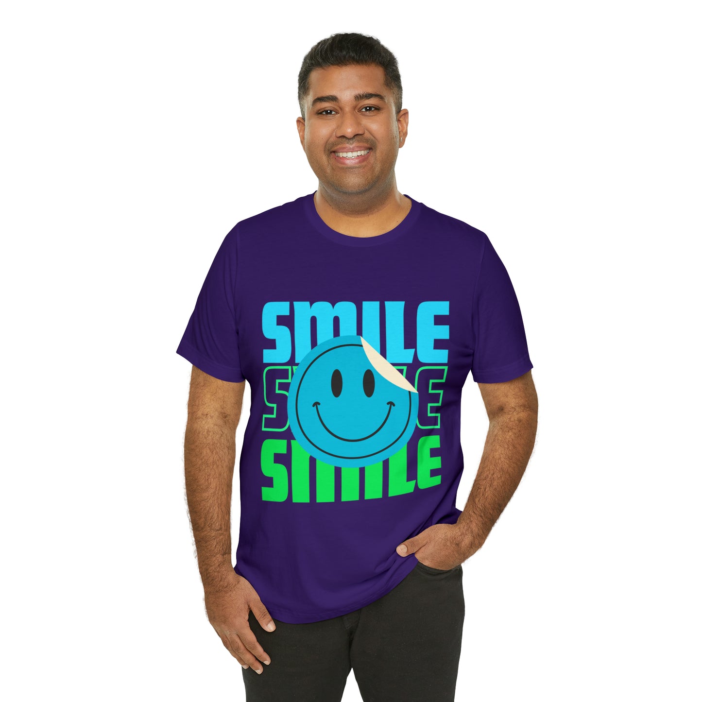 Smile Unisex Jersey Short Sleeve Tee