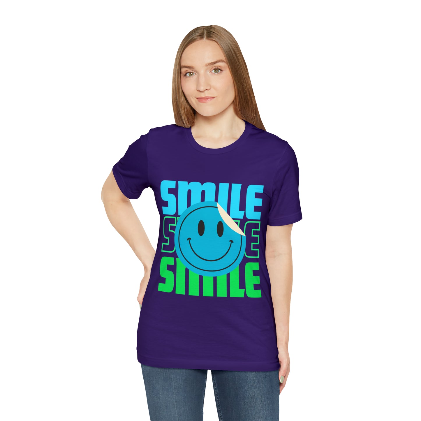 Smile Unisex Jersey Short Sleeve Tee