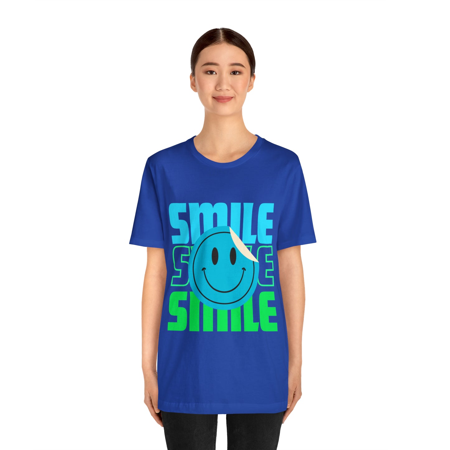 Smile Unisex Jersey Short Sleeve Tee