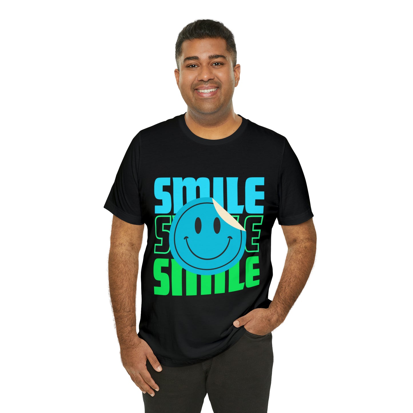 Smile Unisex Jersey Short Sleeve Tee