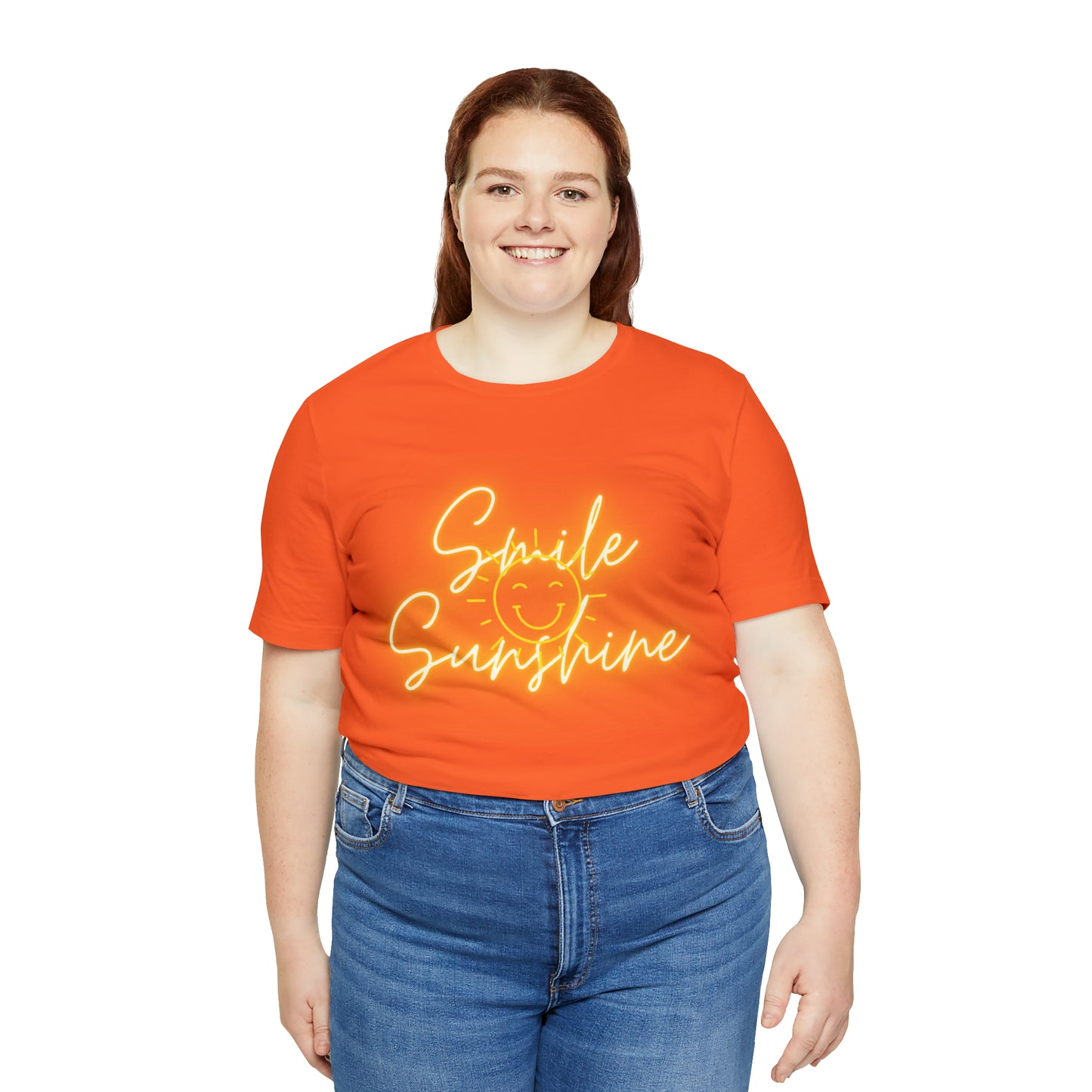 Smile Sunshine - Unisex Jersey Short Sleeve Tee