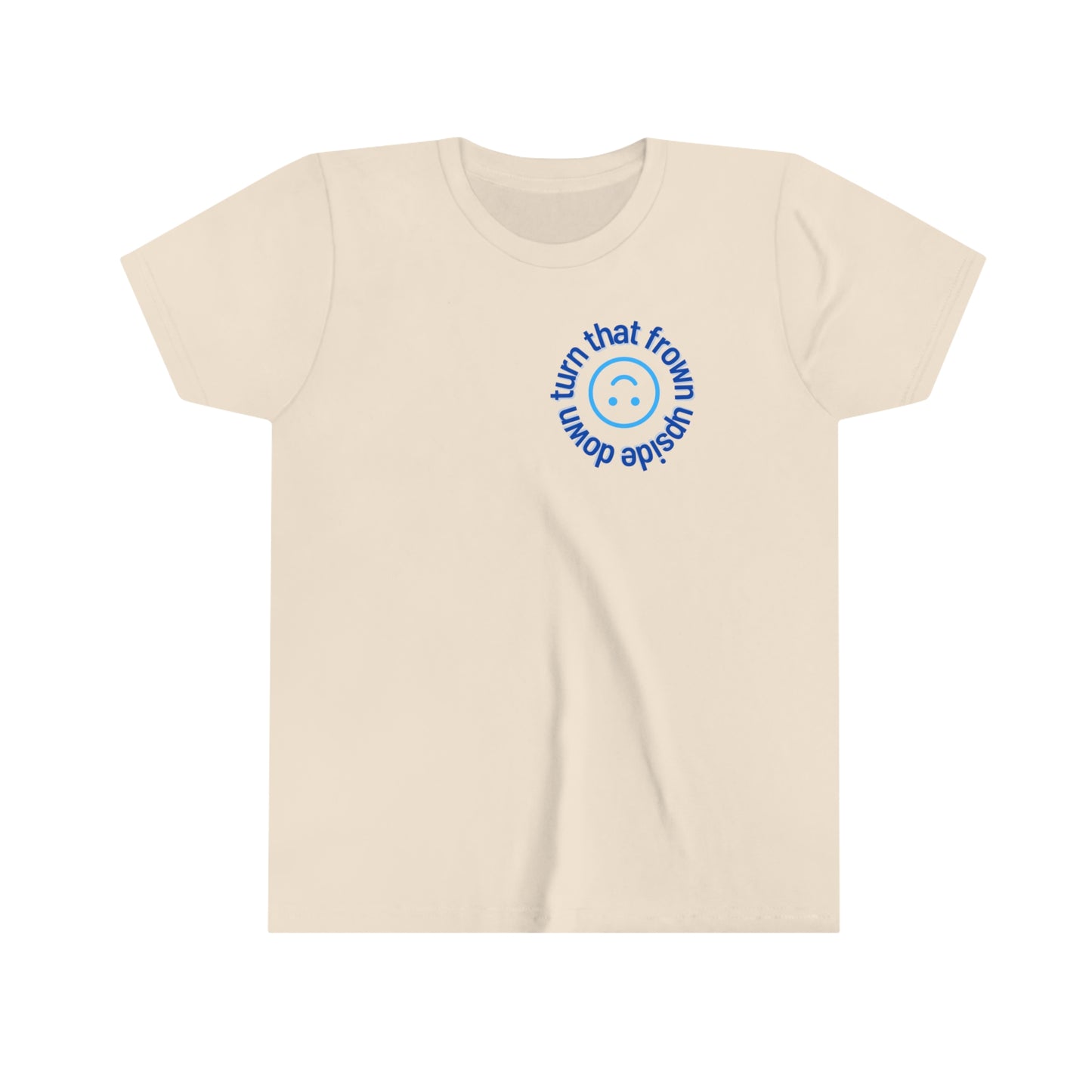 Turn That Frown Upside Down - Youth Short Sleeve Tee