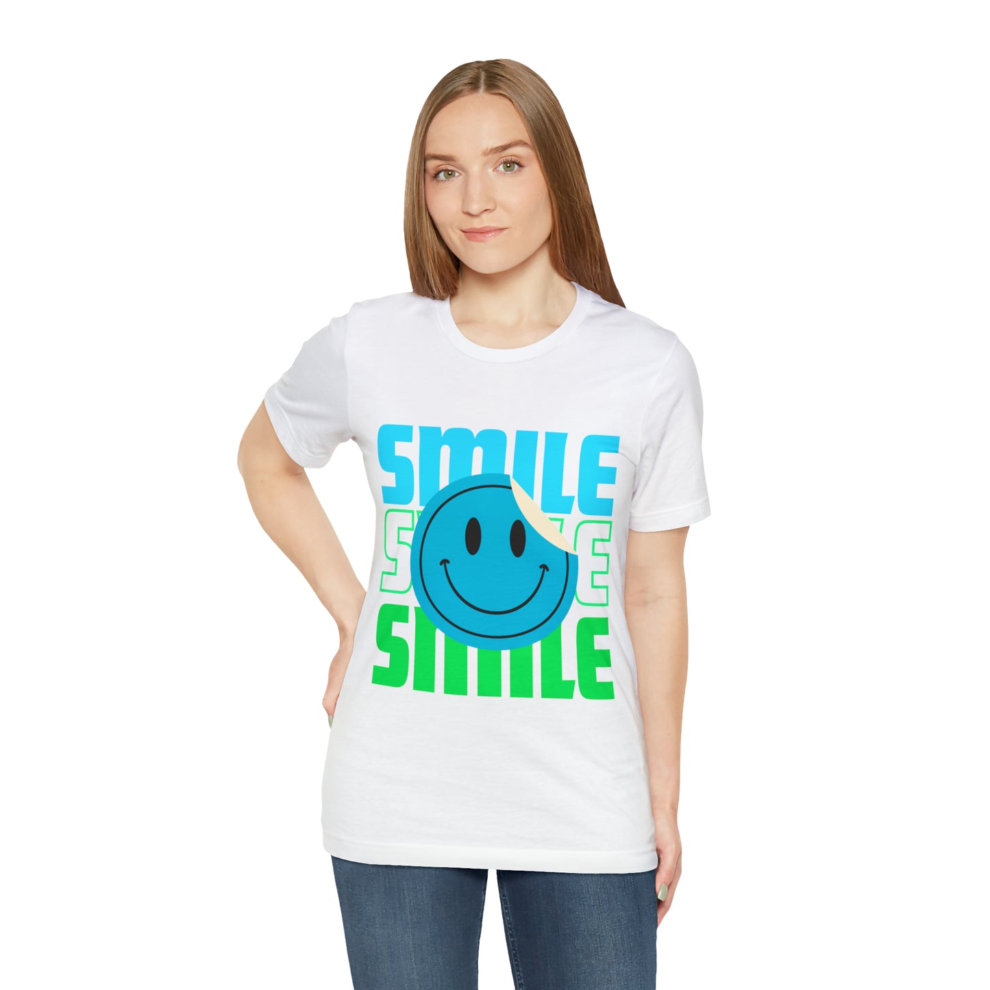Smile Unisex Jersey Short Sleeve Tee