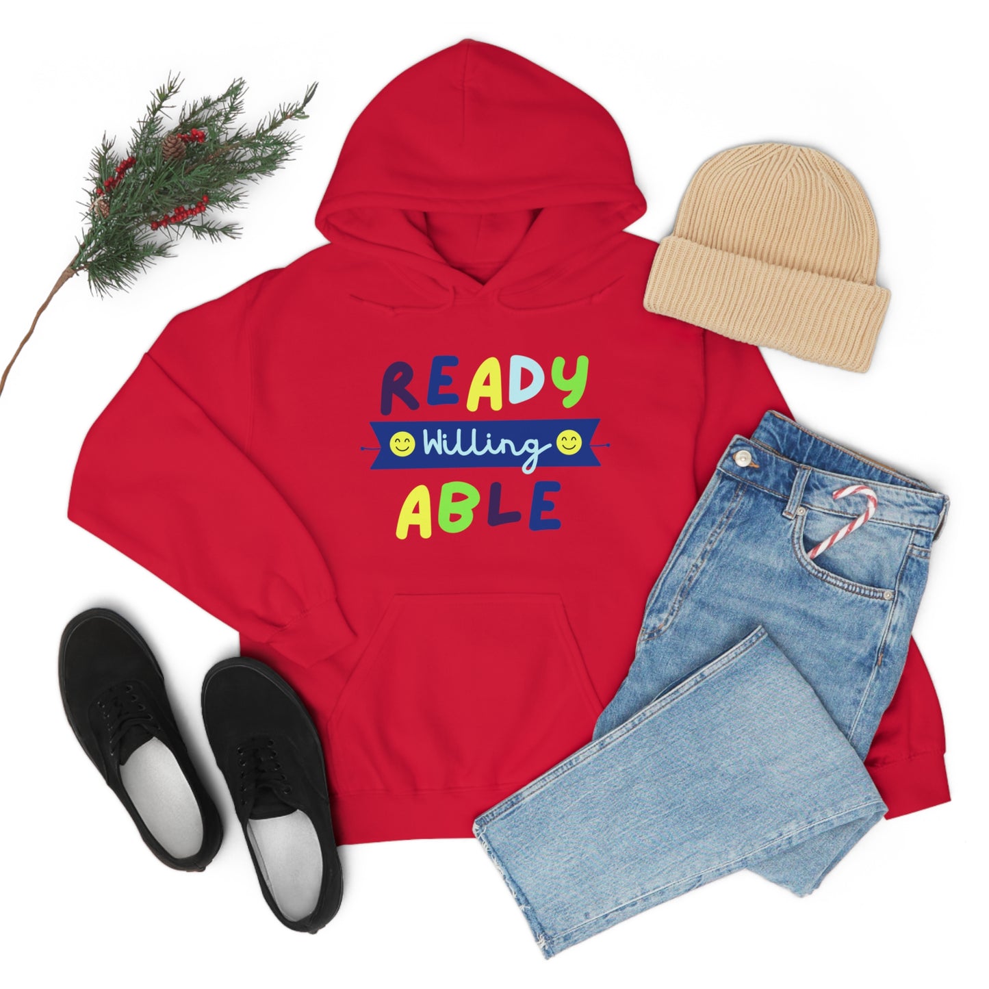 Ready Willing Able - Unisex Heavy Blend™ Hooded Sweatshirt