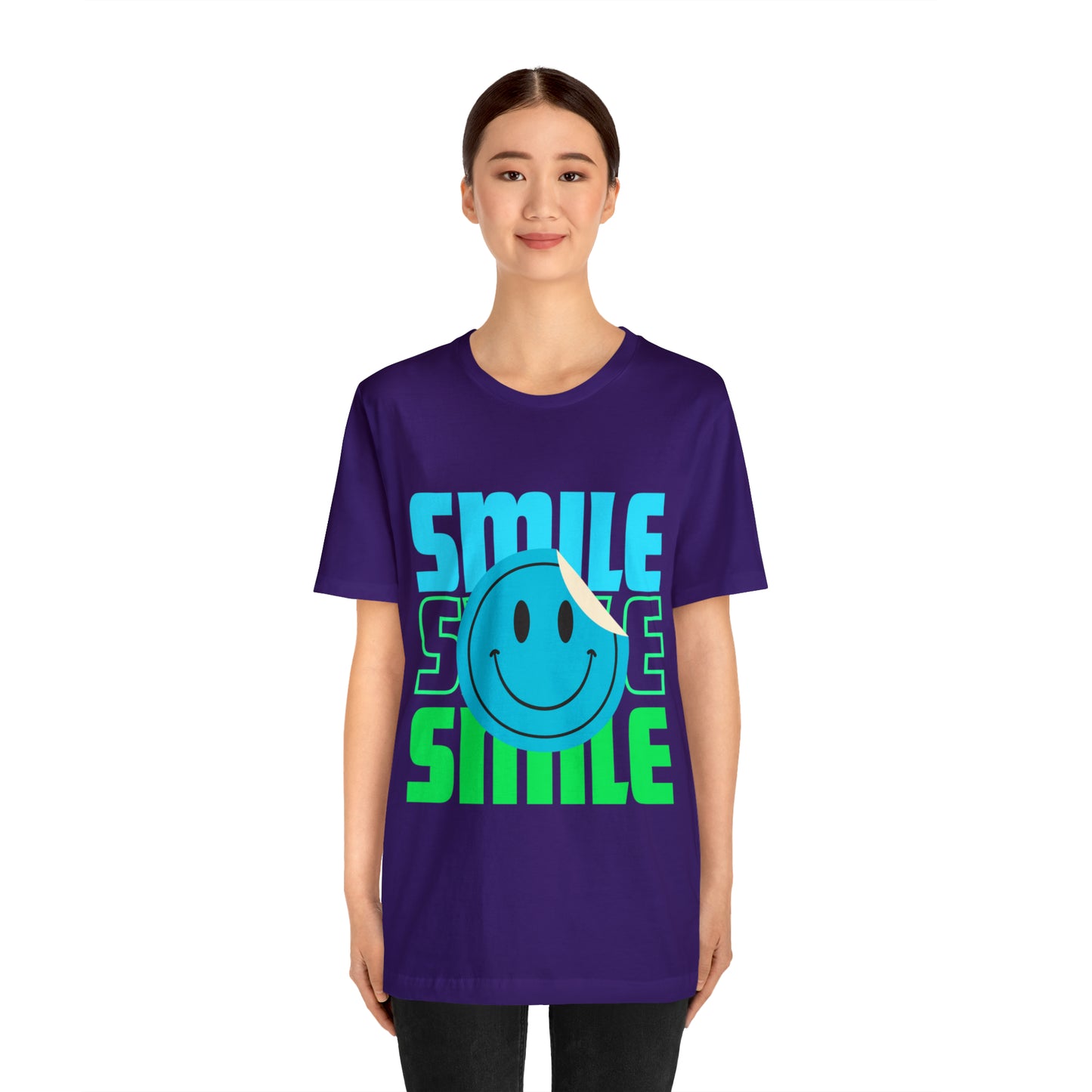 Smile Unisex Jersey Short Sleeve Tee