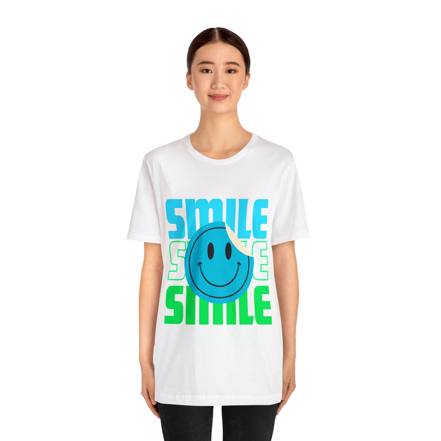 Smile Unisex Jersey Short Sleeve Tee