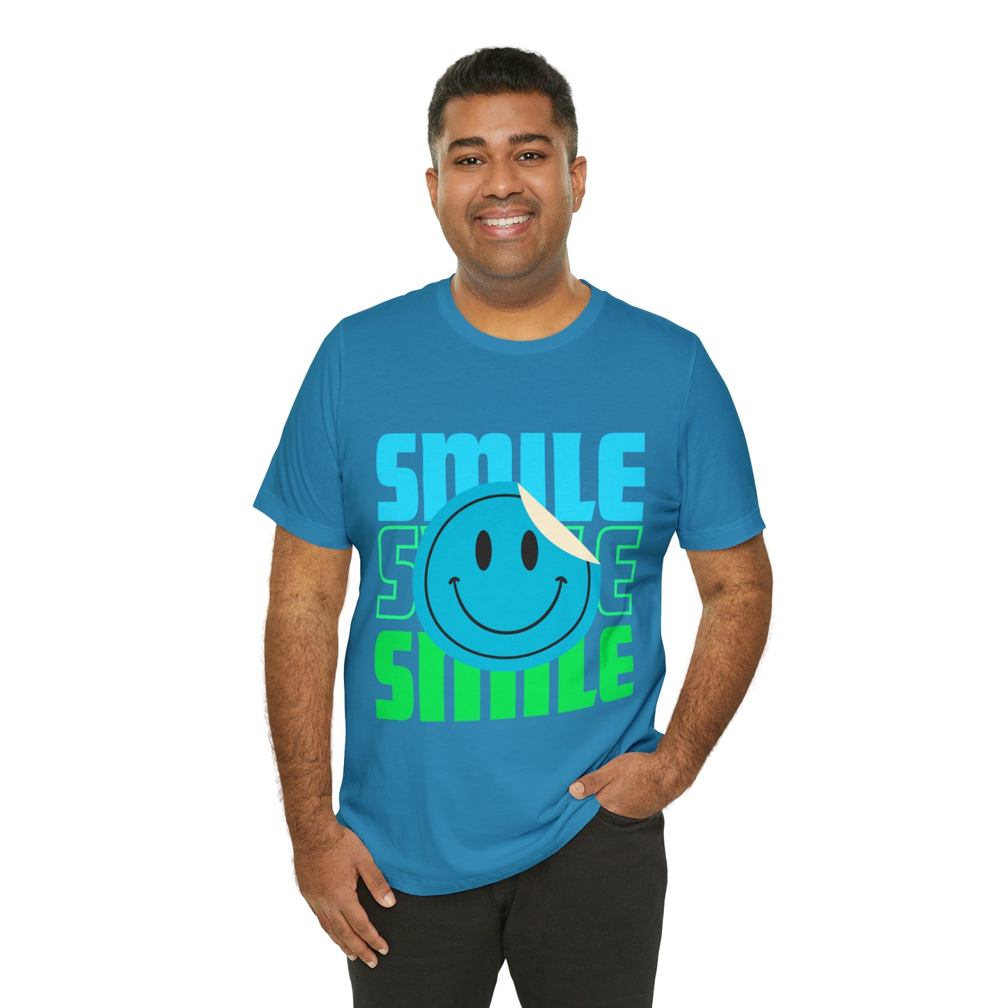 Smile Unisex Jersey Short Sleeve Tee