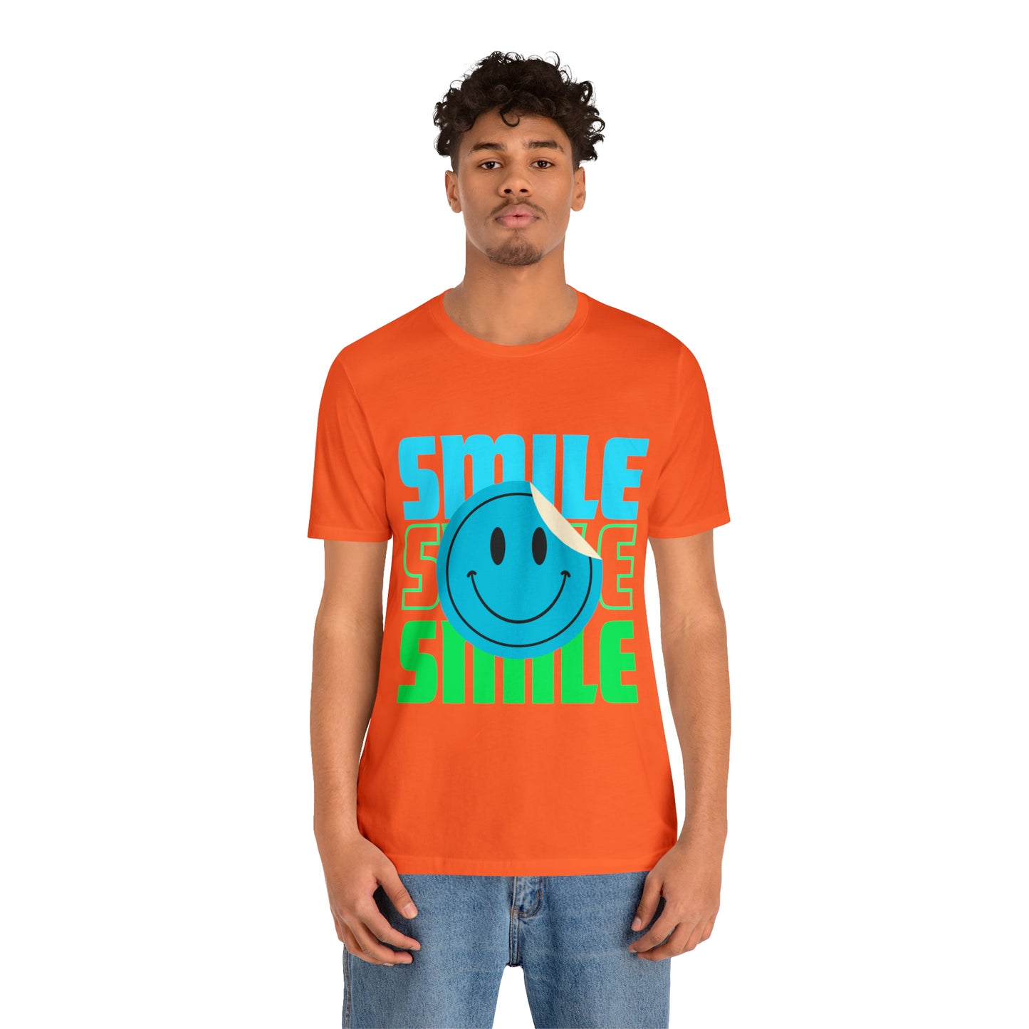 Smile Unisex Jersey Short Sleeve Tee