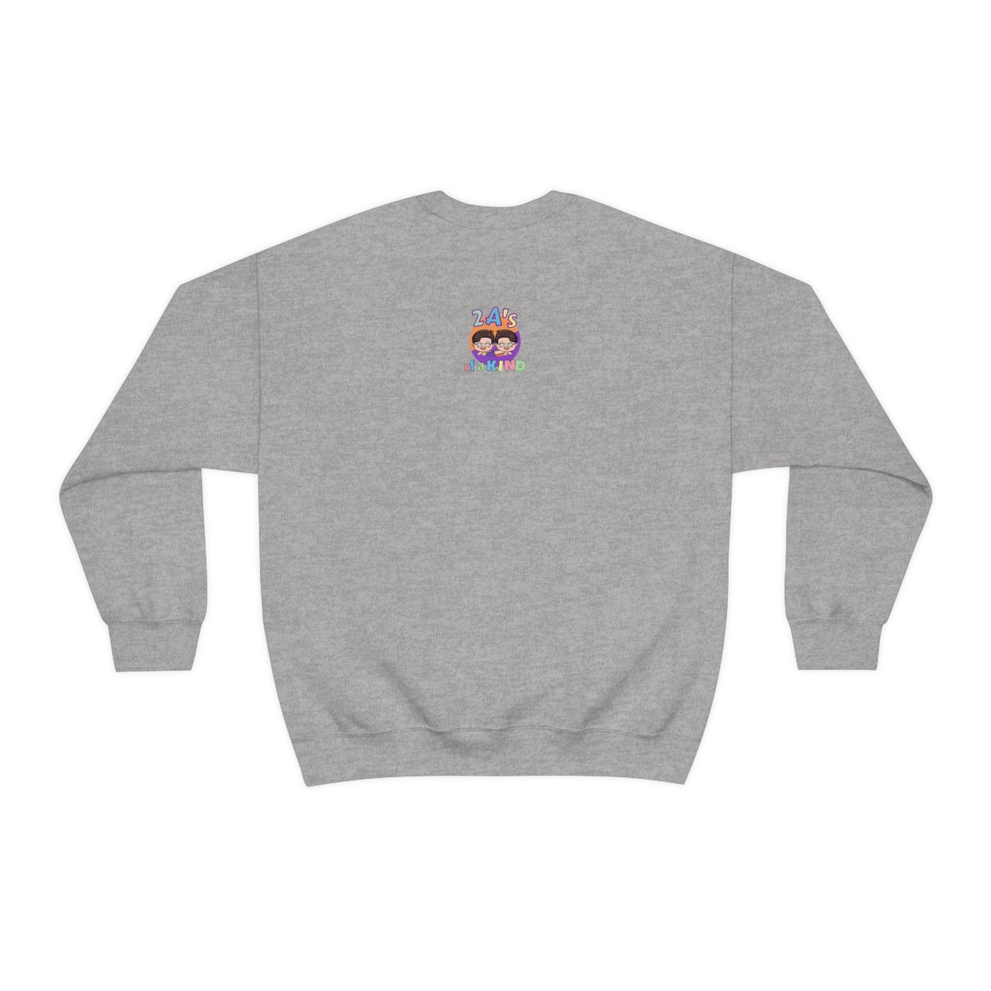 Turn That Frown Upside Down - Unisex Heavy Blend™ Crewneck Sweatshirt