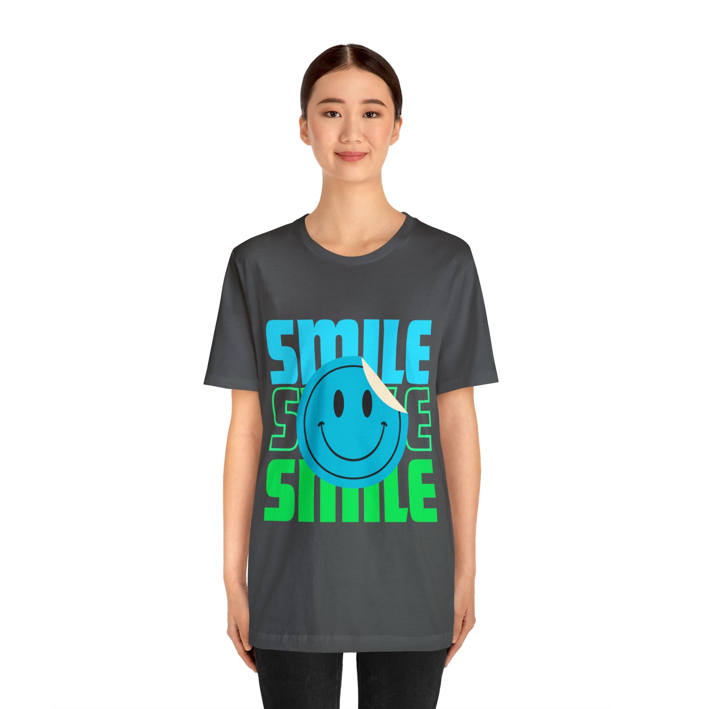 Smile Unisex Jersey Short Sleeve Tee