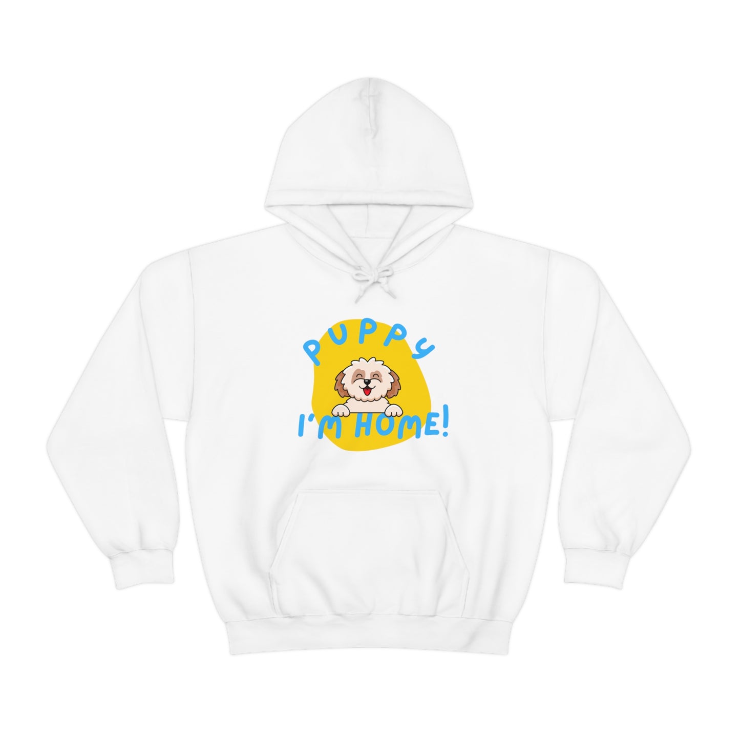 Puppy I'm Home - Unisex Heavy Blend™ Hooded Sweatshirt