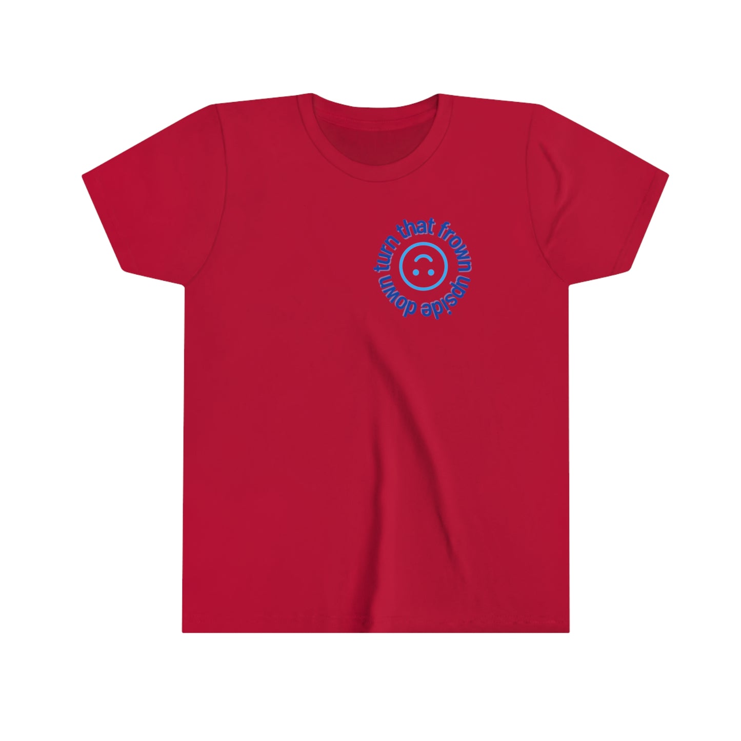 Turn That Frown Upside Down - Youth Short Sleeve Tee