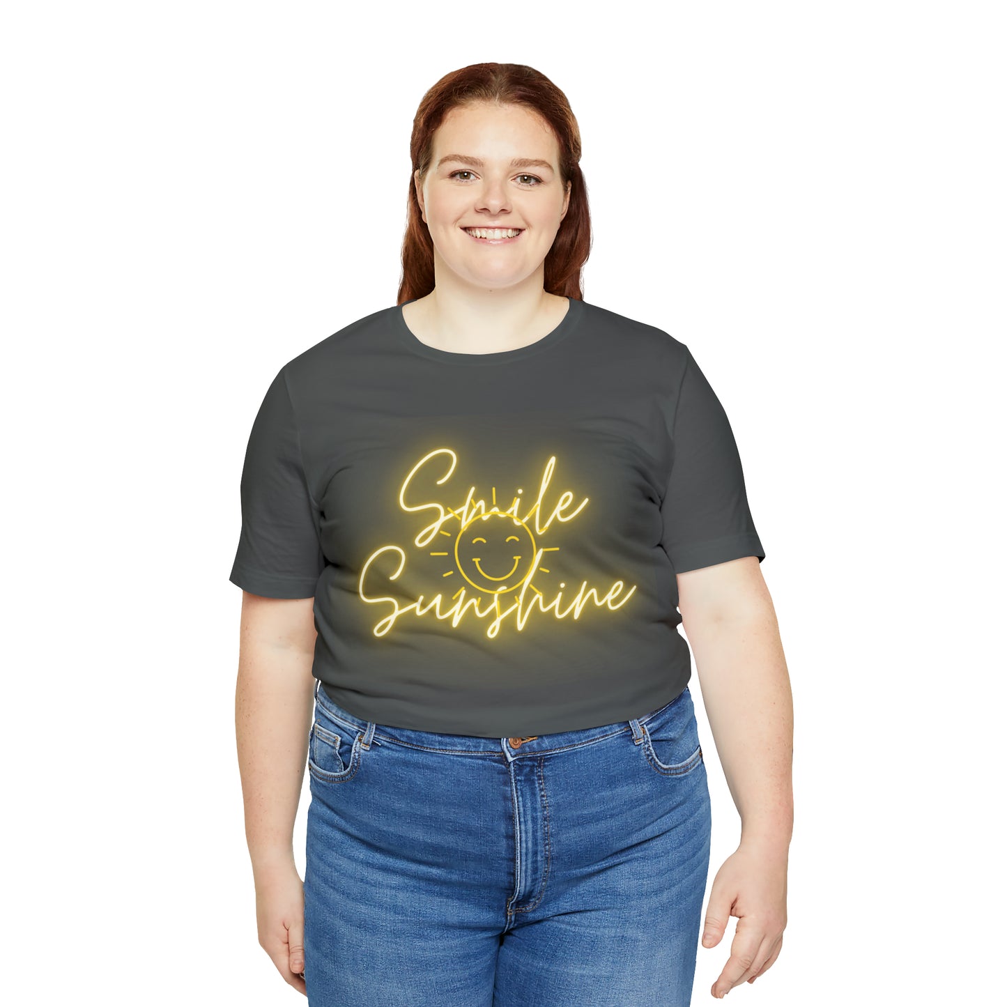 Smile Sunshine - Unisex Jersey Short Sleeve Tee