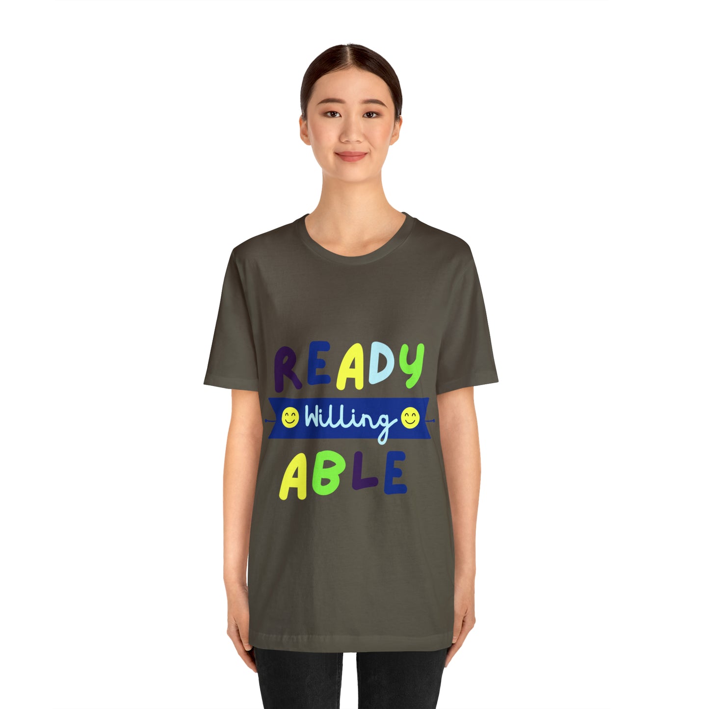Ready Willing Able - Unisex Jersey Short Sleeve Tee