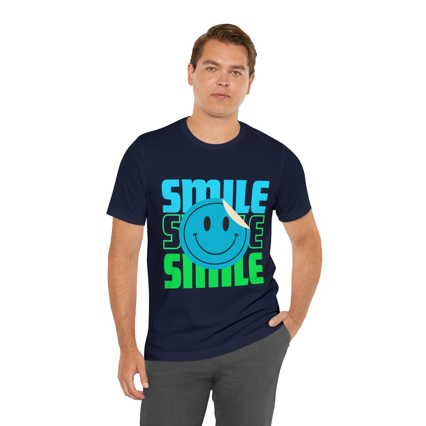 Smile Unisex Jersey Short Sleeve Tee