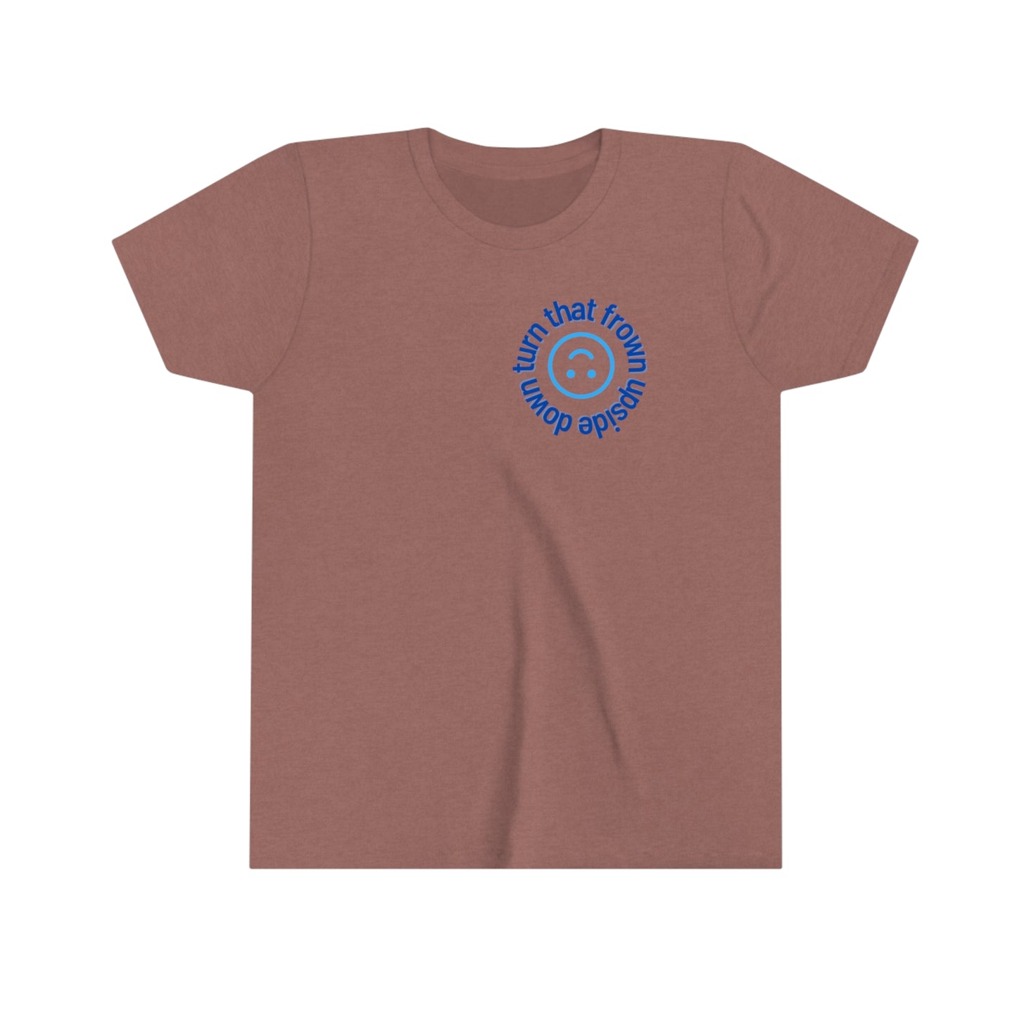 Turn That Frown Upside Down - Youth Short Sleeve Tee