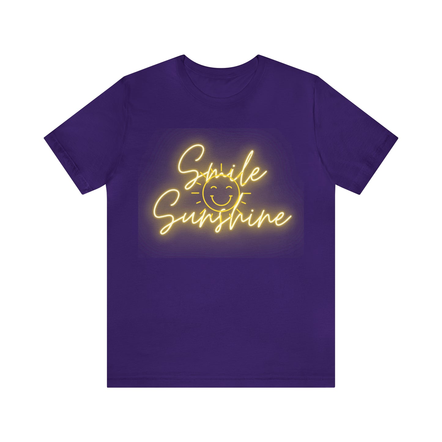 Smile Sunshine - Unisex Jersey Short Sleeve Tee