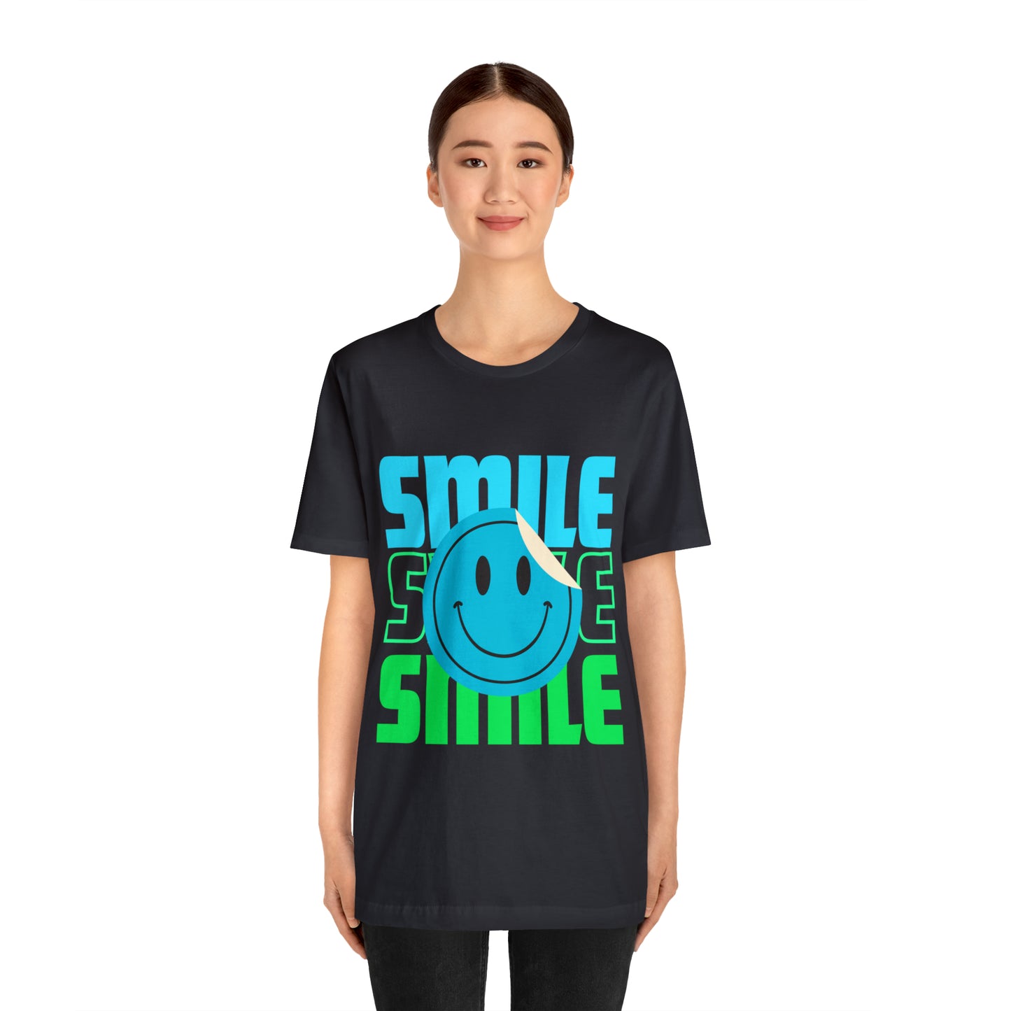 Smile Unisex Jersey Short Sleeve Tee