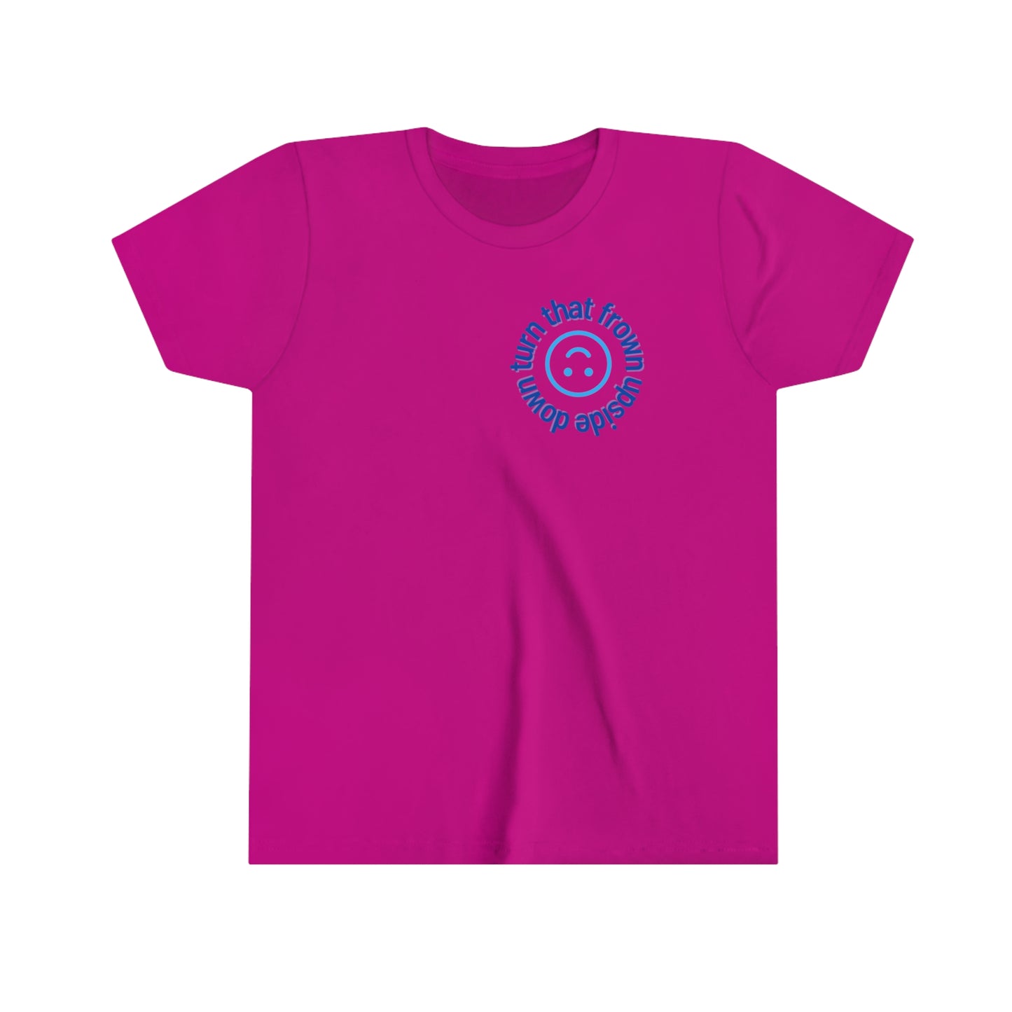 Turn That Frown Upside Down - Youth Short Sleeve Tee