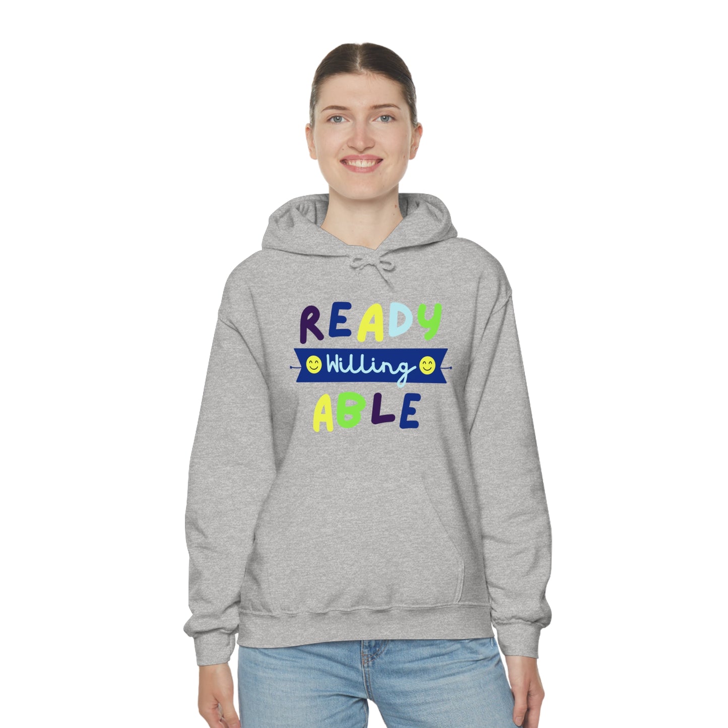 Ready Willing Able - Unisex Heavy Blend™ Hooded Sweatshirt