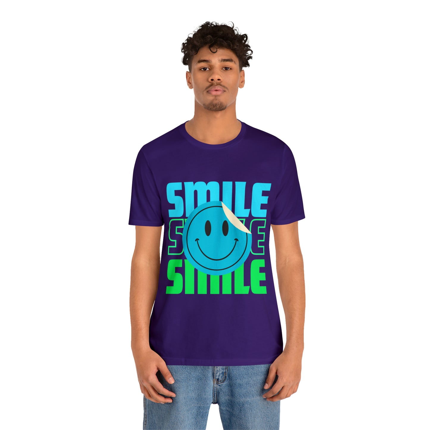 Smile Unisex Jersey Short Sleeve Tee