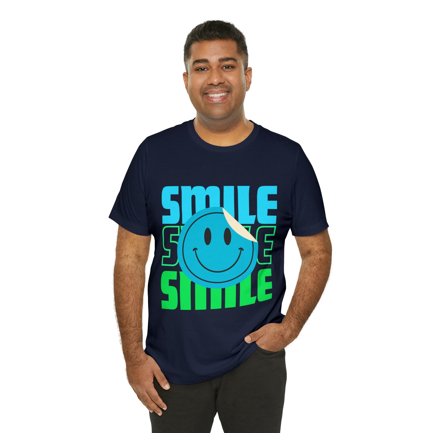 Smile Unisex Jersey Short Sleeve Tee