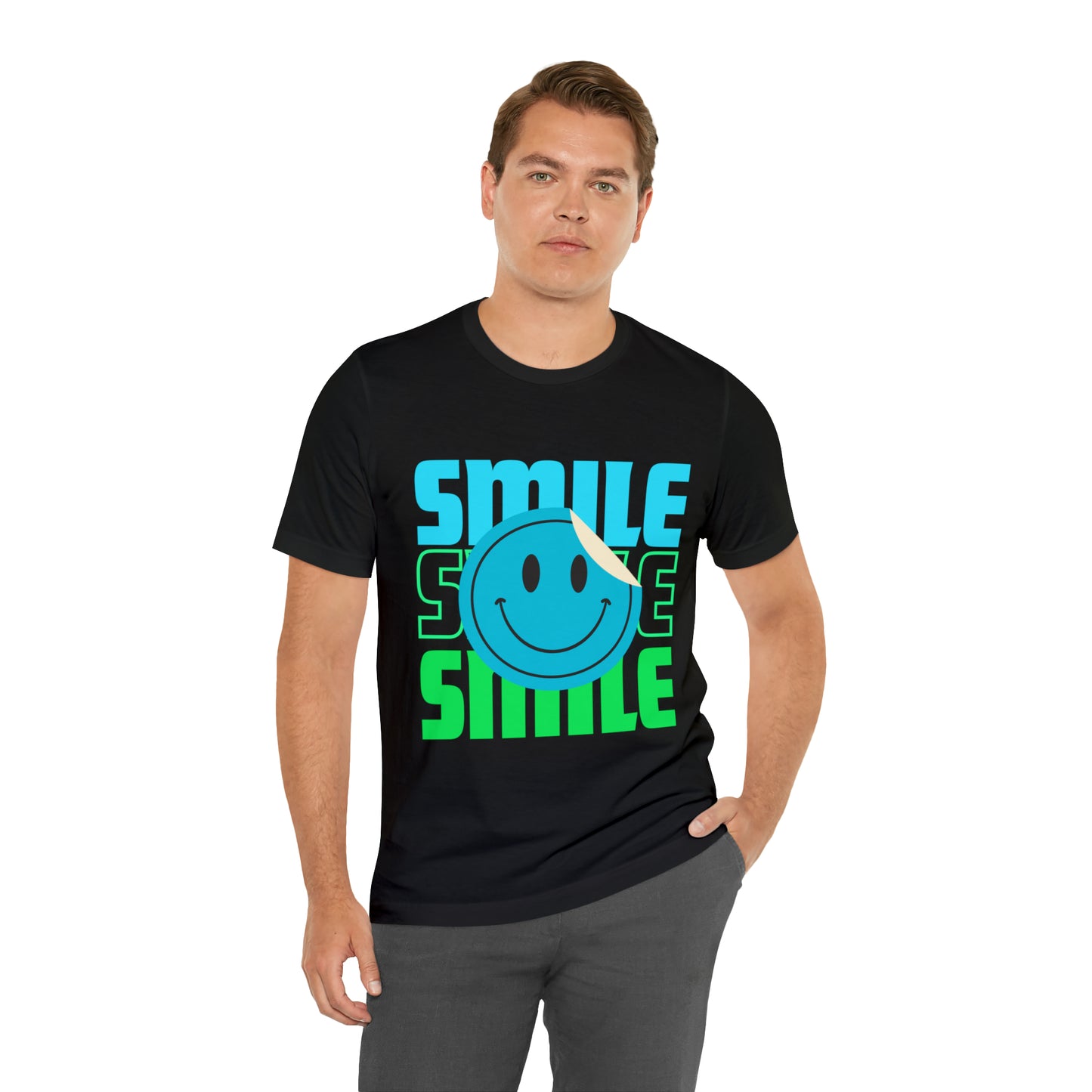 Smile Unisex Jersey Short Sleeve Tee