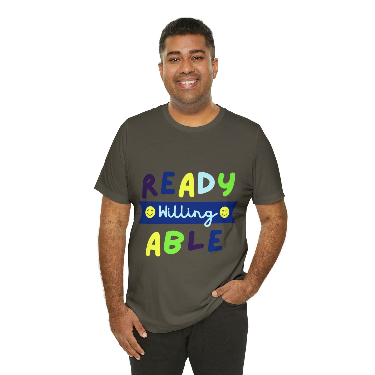 Ready Willing Able - Unisex Jersey Short Sleeve Tee