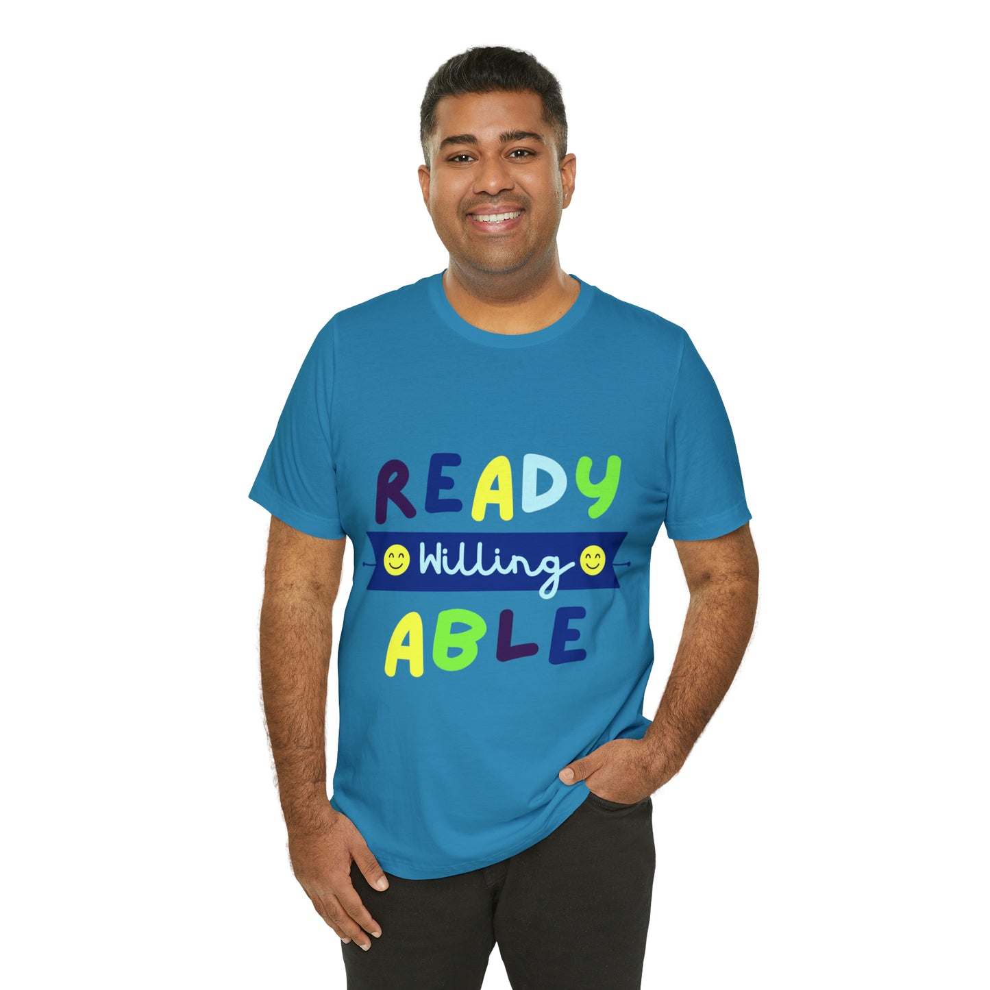 Ready Willing Able - Unisex Jersey Short Sleeve Tee