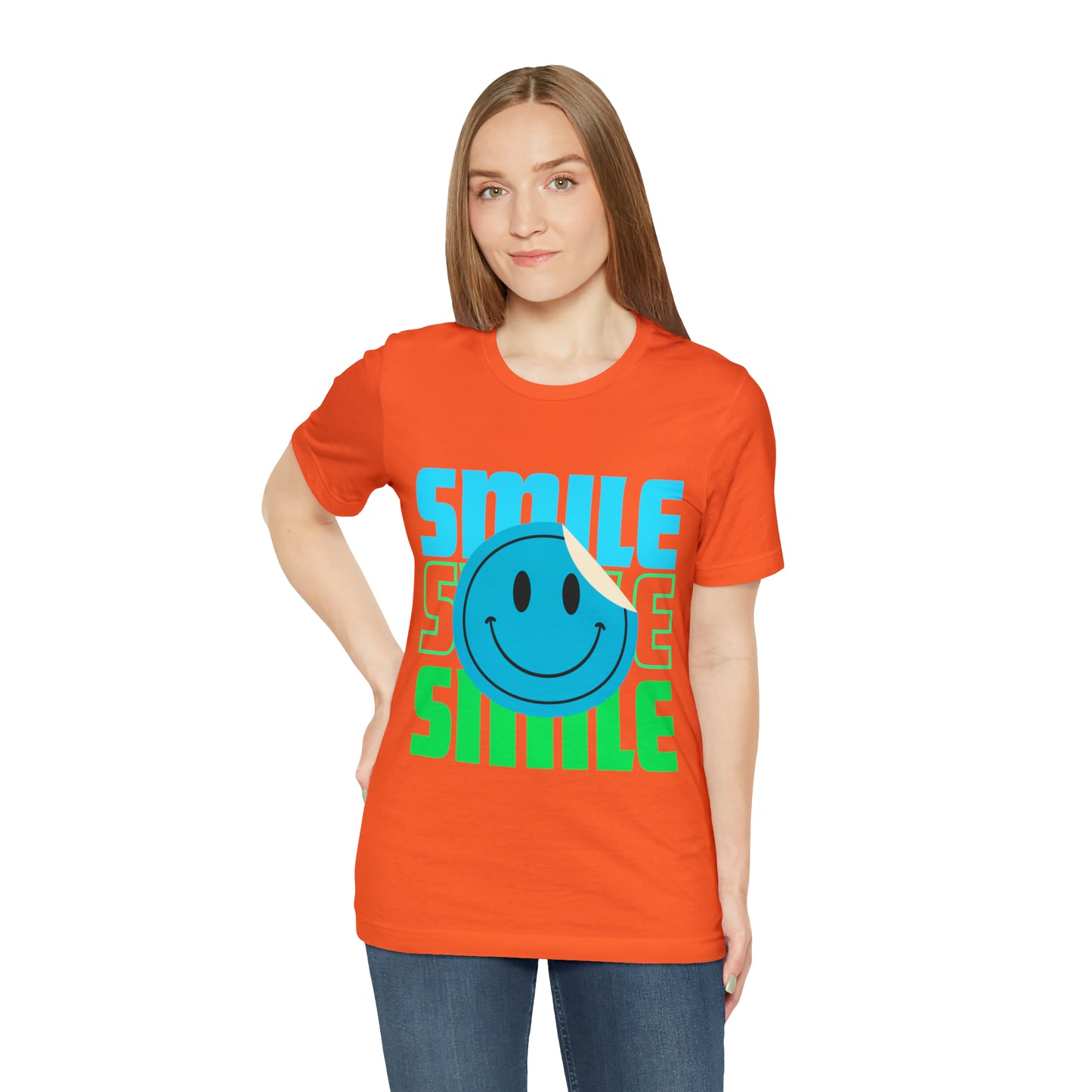 Smile Unisex Jersey Short Sleeve Tee