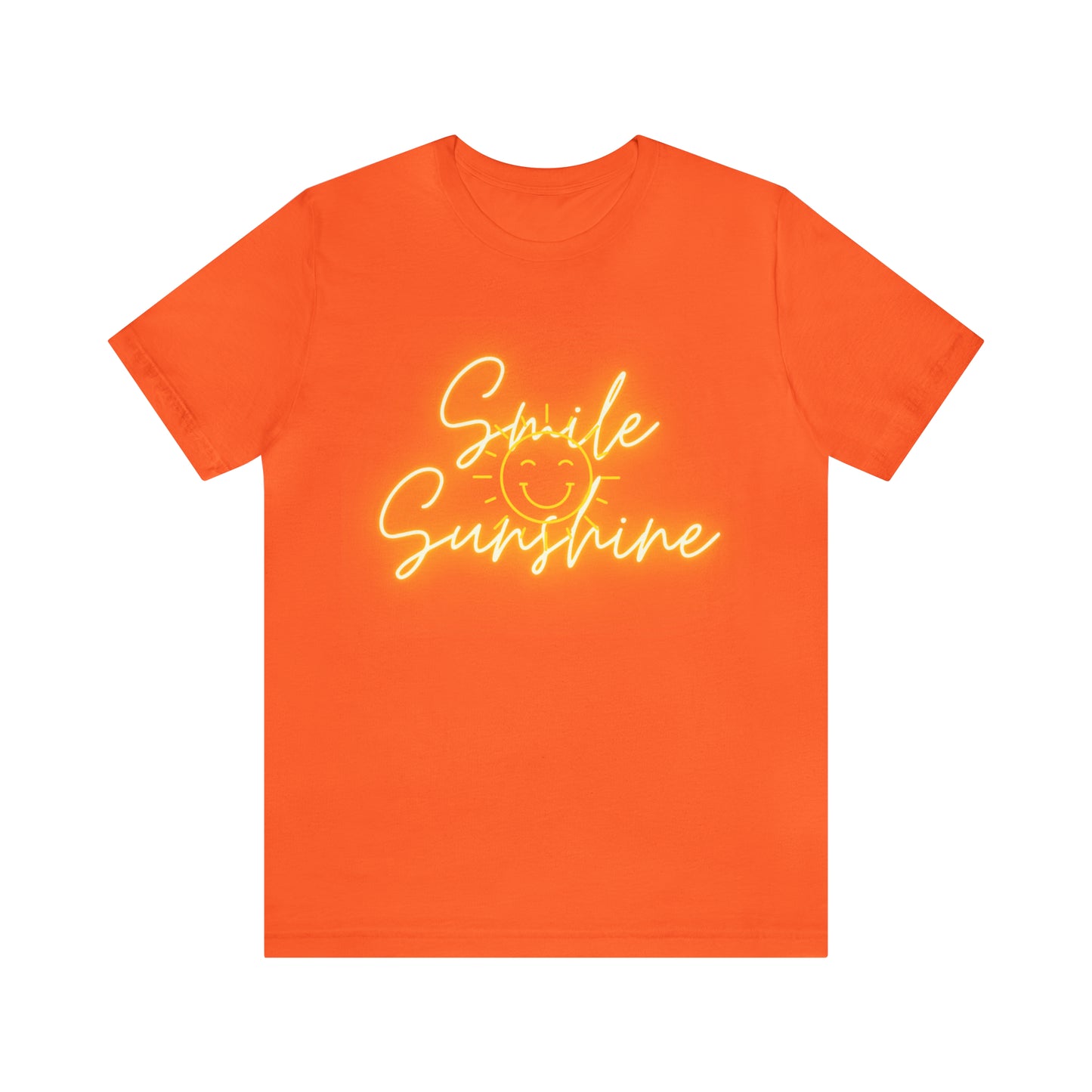 Smile Sunshine - Unisex Jersey Short Sleeve Tee