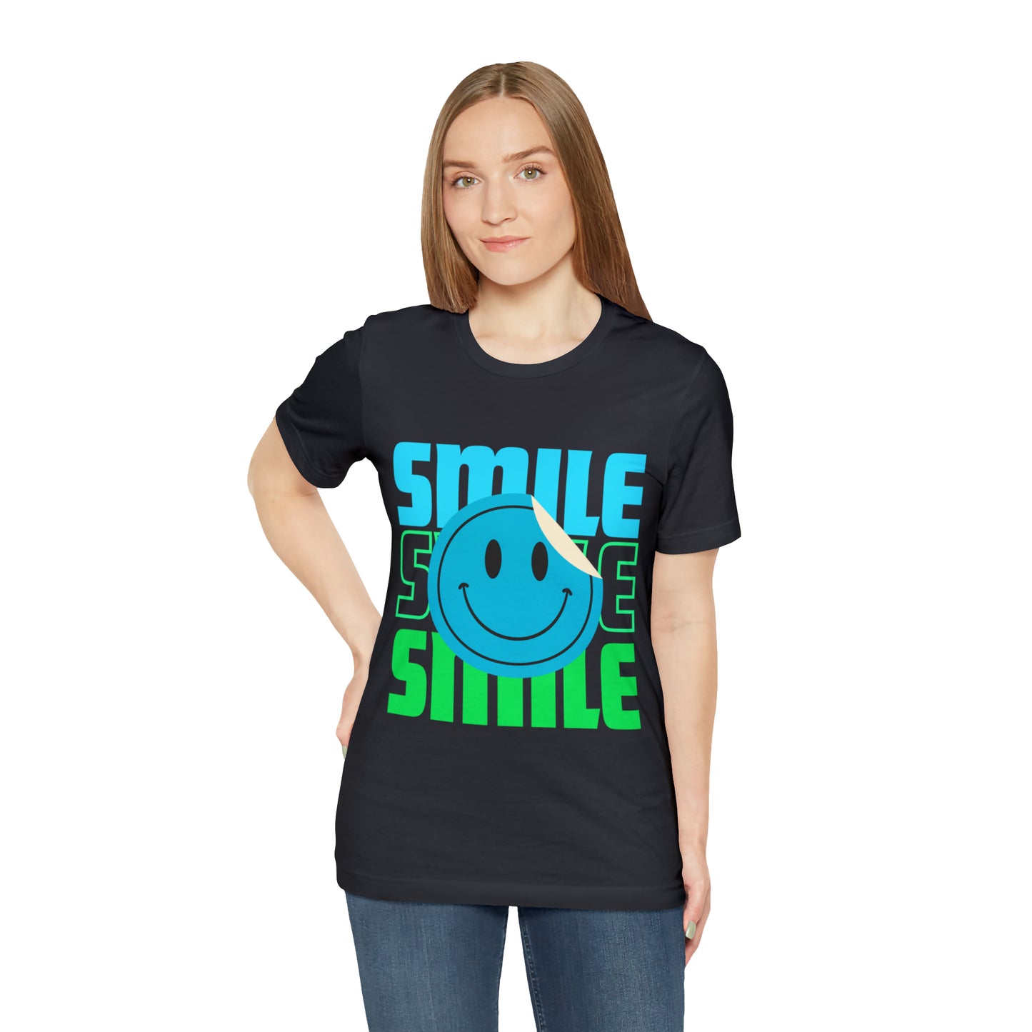 Smile Unisex Jersey Short Sleeve Tee