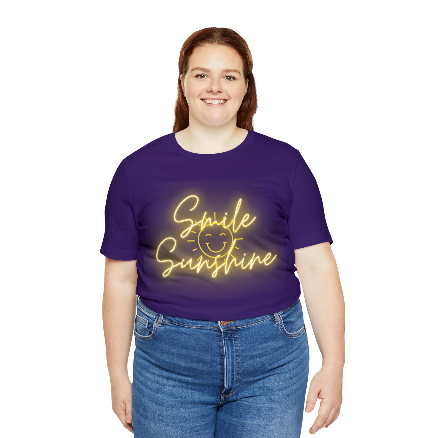Smile Sunshine - Unisex Jersey Short Sleeve Tee